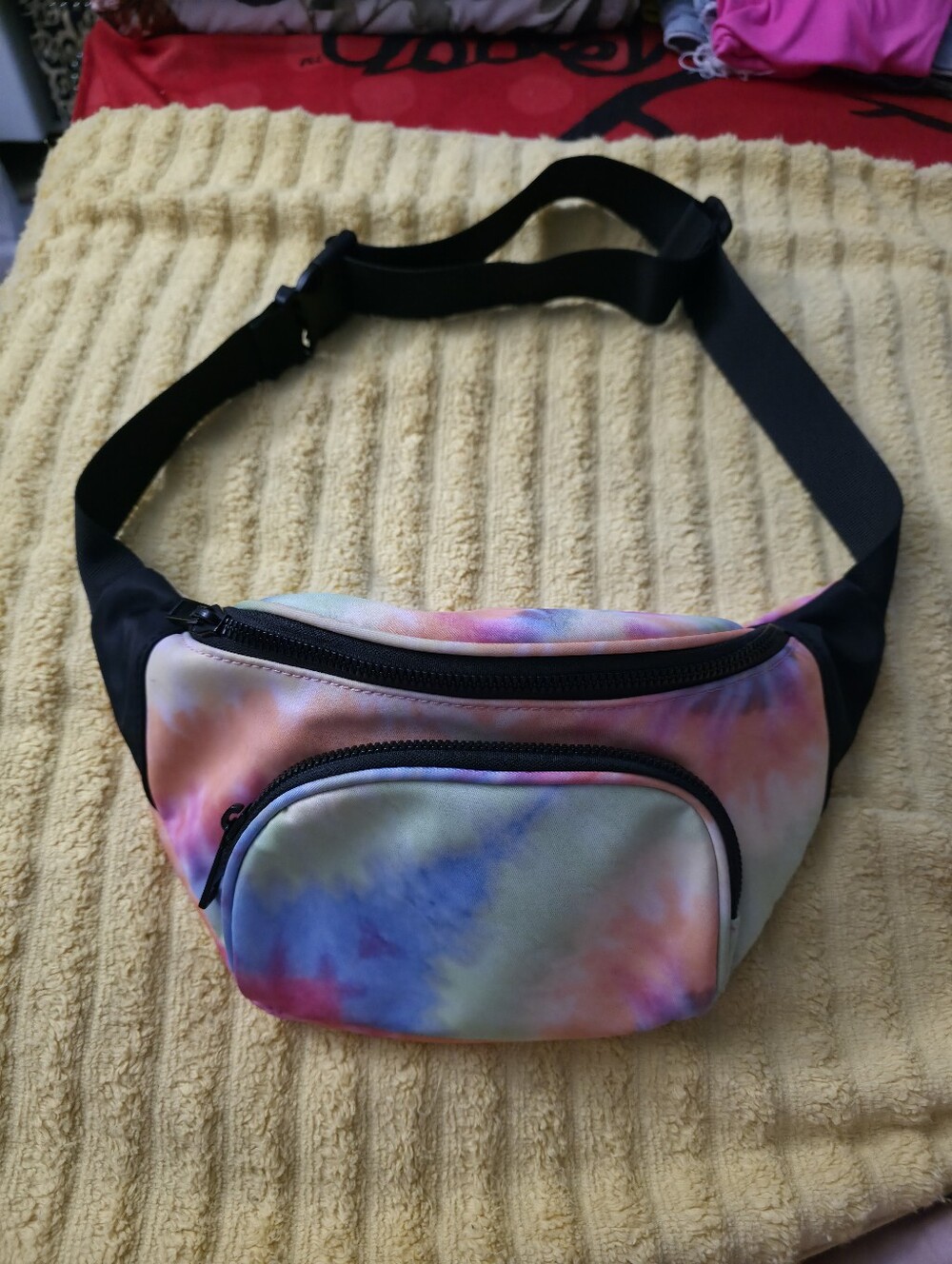 Tie-Dye Pastel Waist Bag | Unbranded Women’s Fanny Pack